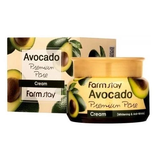FarmStay Крем для лица с экстрактом авокадо - Avocado premium pore cream, 100г