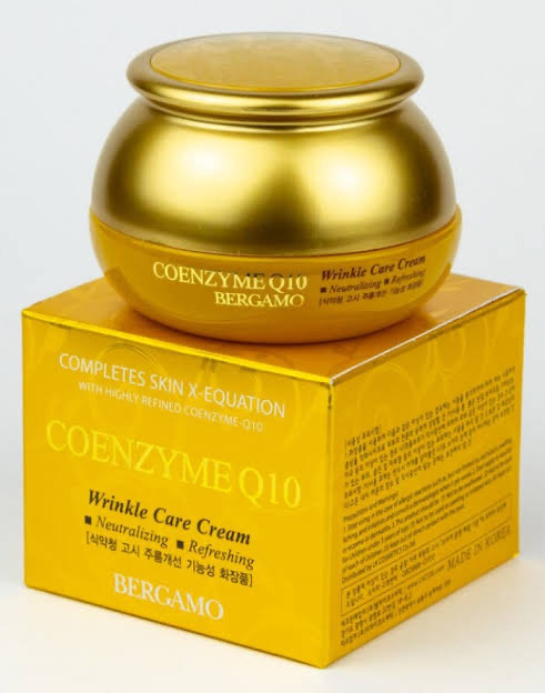 Bergamo Крем антивозрастной с коэнзимом Q10 Coenzyme Q10 Wrinkle Care Cream, 50мл.