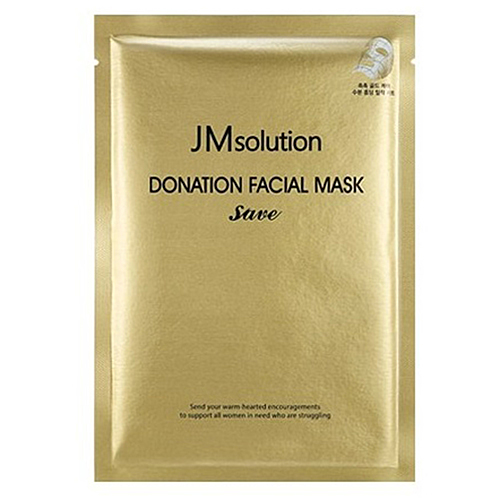 JMSolution Маска Трехслойная с колоидным золотом